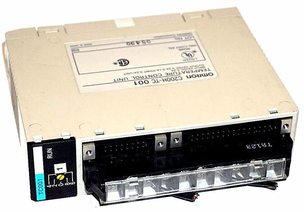 USED OMRON C200H-TC001 TEMPERATURE CONTROL MODULE C200HTC001