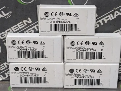 Lot of 5 Allen Bradley 700-HNK41AZ24 Ultra-Slim Timing Relays 0.1-1 Minute New NIB
