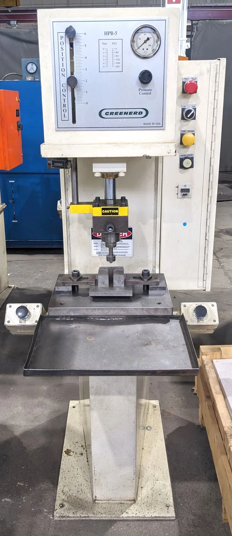 USED 2008 GREENERD PRESSES GREENERD HPB-5 PRESS