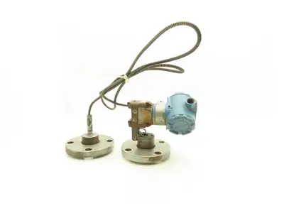 Foxboro 03031-0059-0002 Pressure Transmitter Flanged 2-1/2" Sensors 4' Capillary
