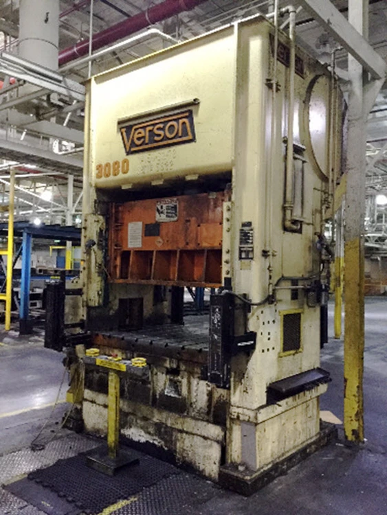 Used VERSON VERSON 150-S2-72 PRESS Straight Side Presses | Alma Machinery #898721
