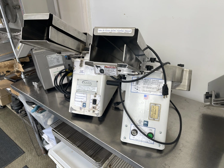 Used OLIVER 702N Bread Slicers Ontario CA | Toronto Bakery Equipment #1060350
