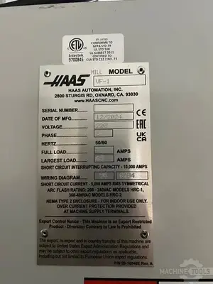 USED 2024 HAAS VF-1