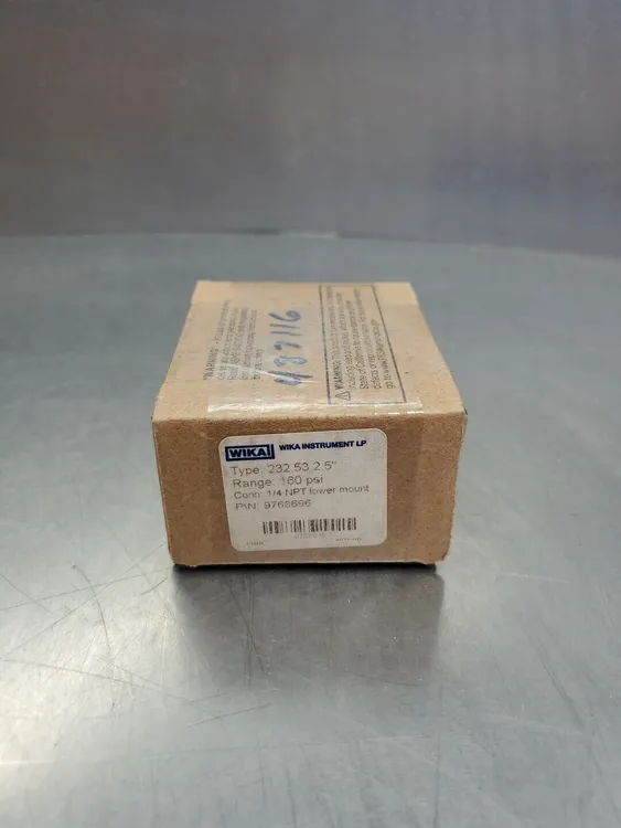 Used WIKA _UNKNOWN_ Universal Pressure Meters South Carolina US | Palmetto Automation #1508096