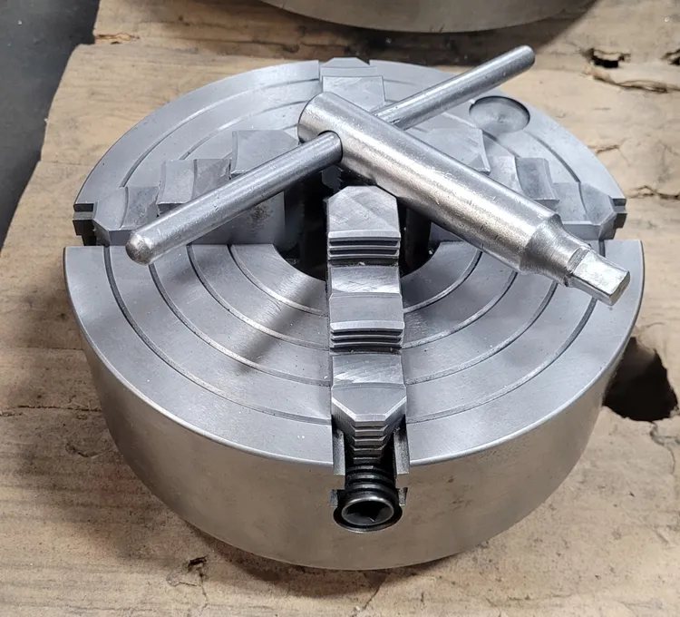 Used BISON 10" 4 Jaw Chuck Chucks Kentucky US | Machinery Central #1458332