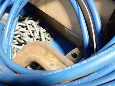 Hoses, Chain, Clamp, Hardware Lot