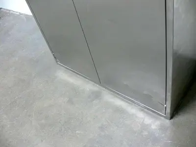 Stainless Steel Storage Cabinet  16" x 47" x 80"