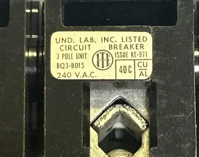 Used SIEMENS BQ3-B015 Miscellaneous Equipment (Electrical & Power) | Surplus Asset Holdings #1199400