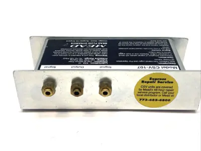 Used Mead Two-Hand Control Remote Logic Unit 70-100PSI Industrial Controls Michigan US | Maverick Industrial Sales #1401939