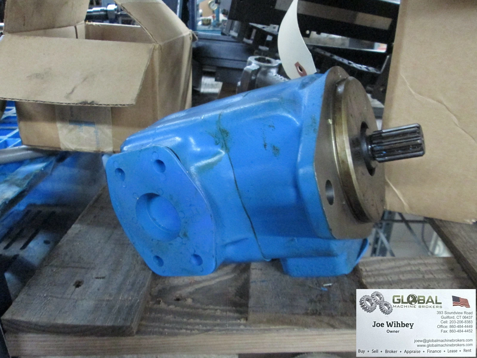 Vickers Single Vane Pump 25v21a-11d20-282 Great Condition