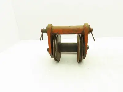Cleveland Tramrail Upper Hook Block Double Cable Sheave for Bridge Crane Hoist