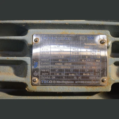 Optim 15 HP Motor