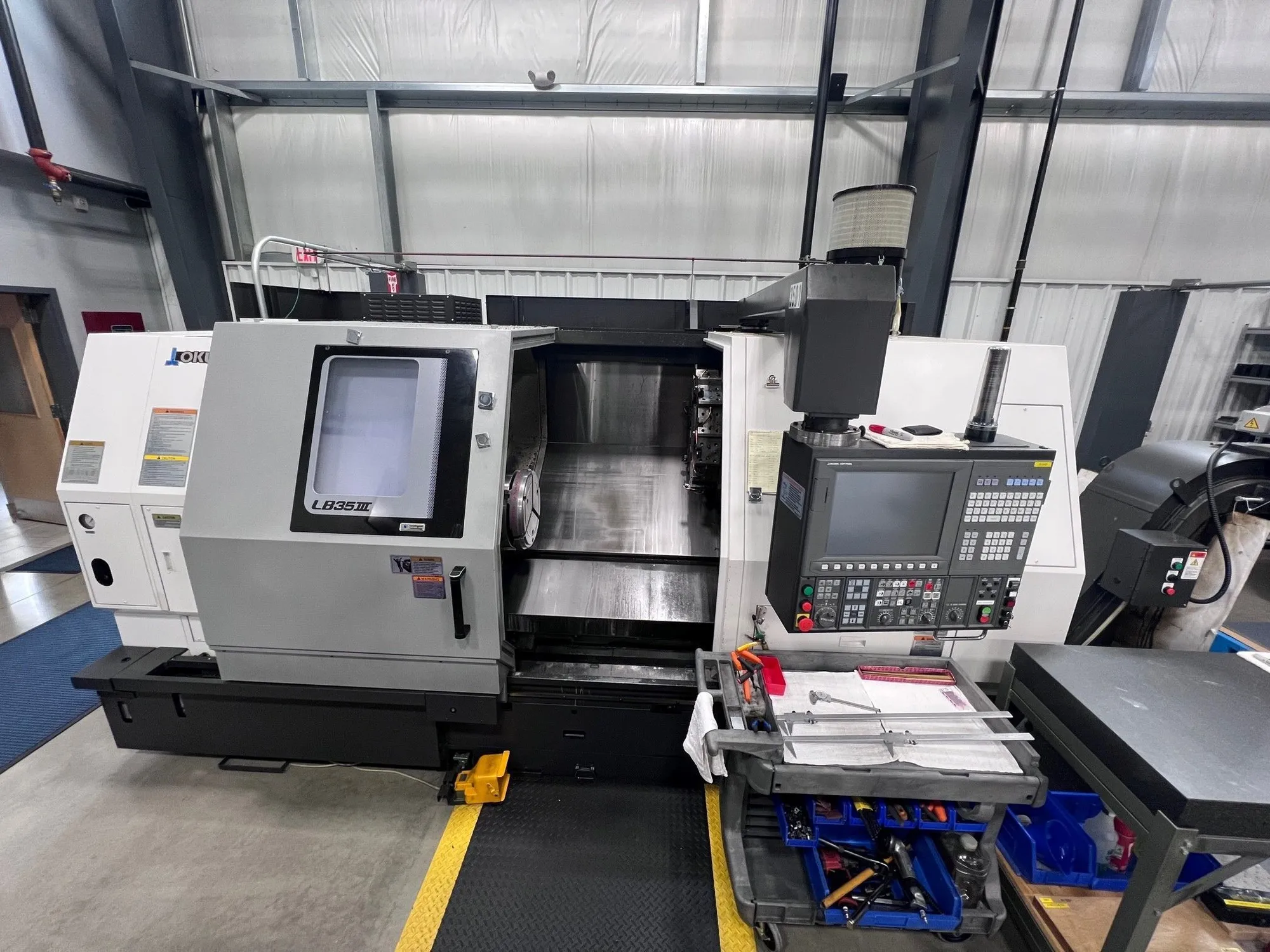 Used 2018 OKUMA LB35III CNC Lathes Illinois US | Asset Exchange Corporation #133428