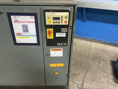 Used 1996 ATLAS COPCO GA 15 Rotary Screw & Sliding Vane Air Compressors Ohio US | HGR 24 #1460577