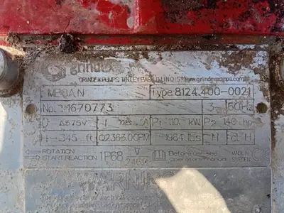 Used GRINDEX 8124.400-0021 Pumps British Columbia CA | Lenmark #1440717