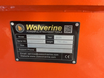 Used WOLVERINE DCM250 CONCRETE MIXER SKID STEER ATTACHMENT Cement Mixers Michigan US | Miedema Asset Management Group #1768780
