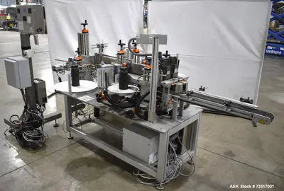 Used CAPMATIC 4A/X-PP-22 Liquid & Paste Complete Packaging Lines Illinois US | Aaron Equipment #87118