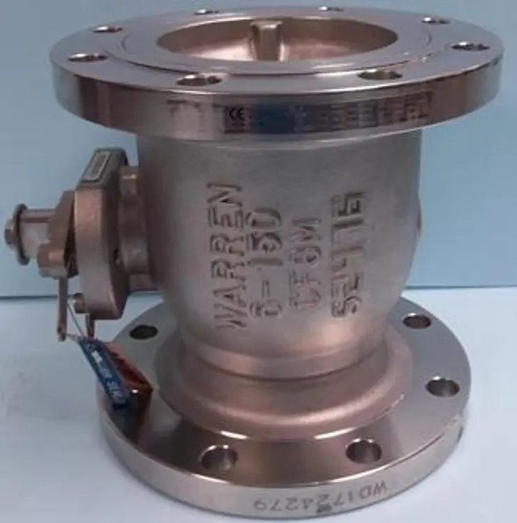 Used WARREN 3821-34EA-D43L-1120-00 Valves/Fittings | Bamko Surplus Process Equipment #931935