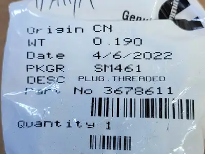 NEW CUMMINS 3678611