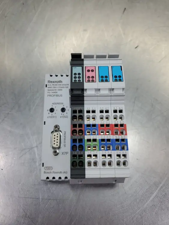 Used Rexroth R-IL PB BK DI8 DO4-PAC PLC Input & Output South Carolina US | Palmetto Automation #1158888