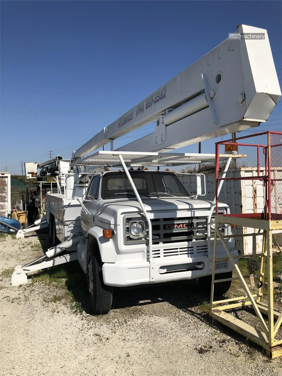 Used 1988 GMC 7000 Bucket (boom) trucks California US | Lillo Machinery #1403763