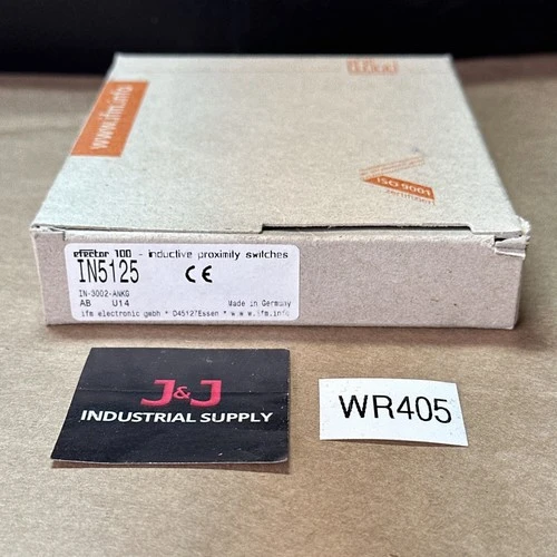 NEW IFM Efector Switch IN5125, IN-3002-ANKG