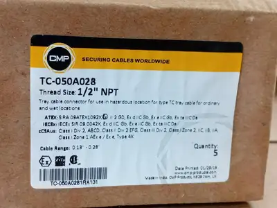 NEW 2019 CMP TC-050A028