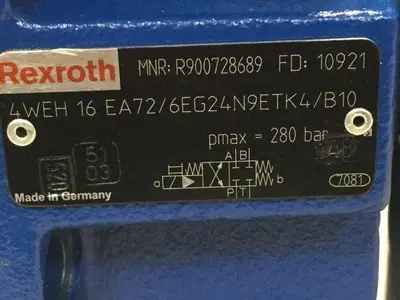 USED REXROTH 4WE6JA62EG24N9K4B10