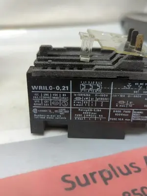 New | in-Stock WARD LEONARD WRIL 0-0,21 Relays & Switches Ohio US | Surplus Asset Holdings #1246254