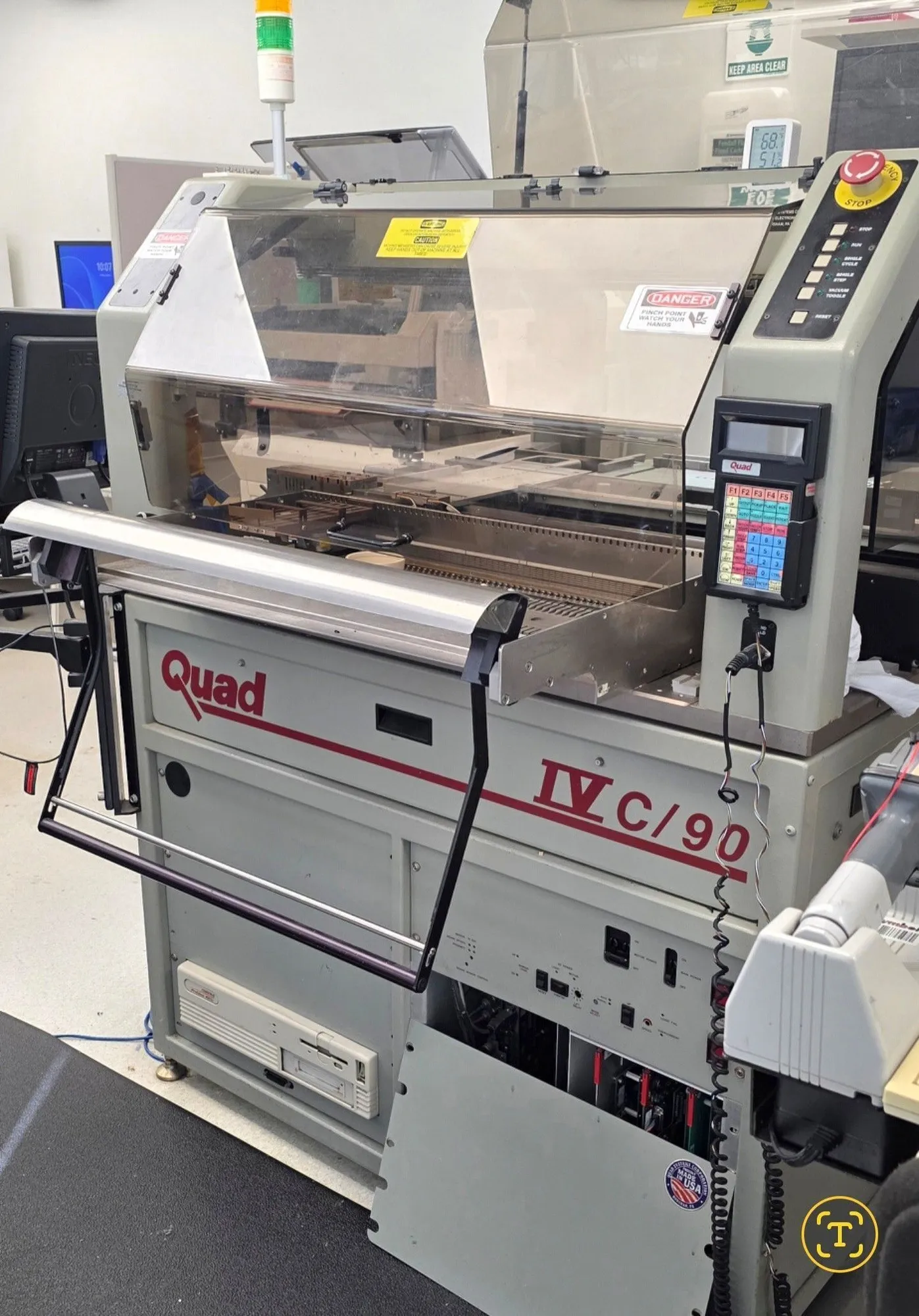 Used QUAD 4C/90 Pick & Place Machines New Jersey US | Heavy Wall Consulting #1421806