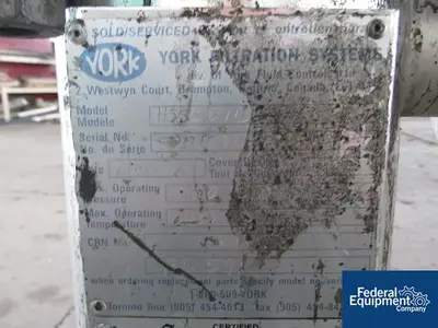 USED York-Shipley 8" YORK BASKET FILTER, S/S, 150#