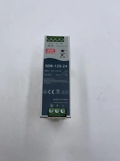 Used MEAN WE'LL MEAN WELL SDR-120-24 Misc Electrical & Power Parts | ND Industrial Surplus #1214571