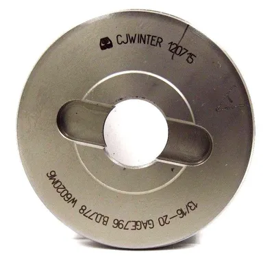 NEW CJWINTER W6020M6 THREAD ROLLER 13/16-20 GAGE 796 B.O.778