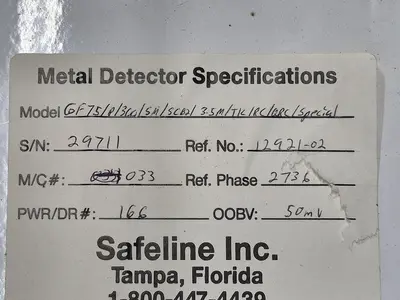 USED SAFELINE GF75