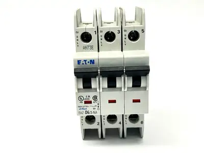 Used Eaton FAZ-D6/3-NA Circuit Breakers Michigan US | Maverick Industrial Sales #1394910