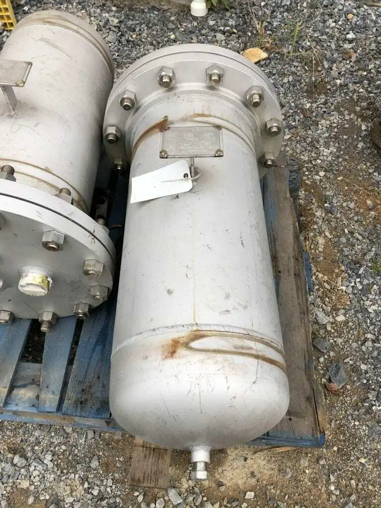 Farmer’s Alloy Fabrication Stainless Steel Lube Oil Rundown Tank 69PSI