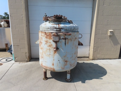 Pfaudler Stainless Steel Reactor, 200 gallon.