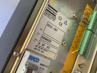 USED ATLAS COPCO TENSOR DS7 NUT RUNNER CONTROLLER D312-DS7