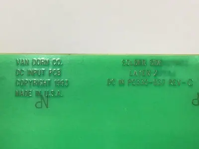 USED VAN DORN PC330-037