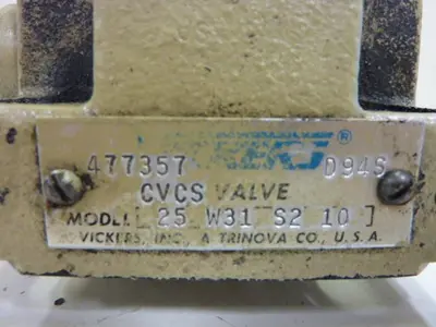 USED VICKERS CVCS25W31S210