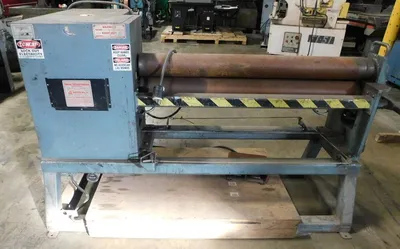 NEW DIMENSION 4-125 Plate Bending Rolls including Pinch | THREE RIVERS MACHINERY (2)