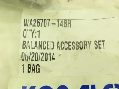 Emerson Transmission WA26707-14BR Kop-Flex Nuts & Bolts Set 14pcs 3.75" x 7/8"-9