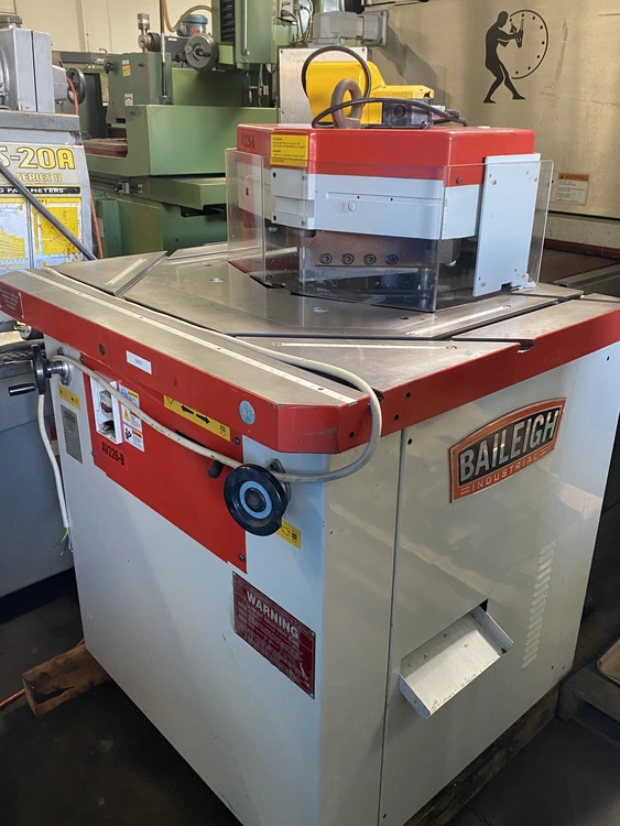 Used BAILEIGH SN-250MS Notching Machines California US | Wheeler Machinery Sales 4 #8603
