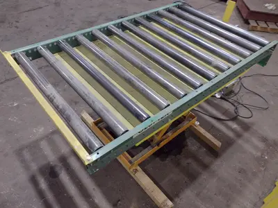 4,000 LBS X 48" X 40" ECONOLIFT HYDRUALIC SCISSOR LIFT TABLE 110V: STOCK #20940