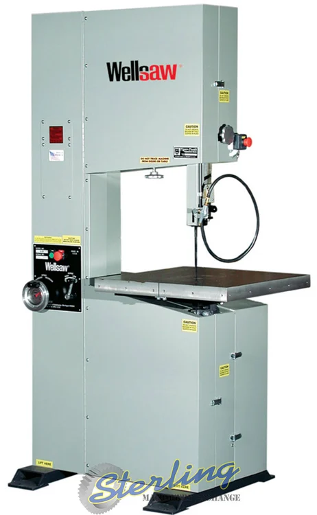 New | in-Stock WELLSAW V20F-24 Vertical Band Saws California US | Sterling Machinery Exchange #1467175