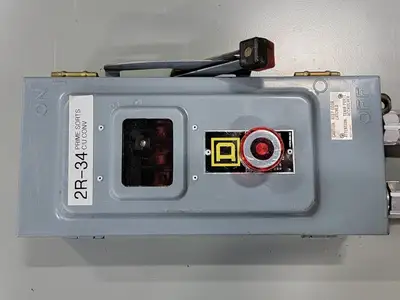 30 Amp, 3 Pole, 600 volts, Non-Fusible Disconnect Switch