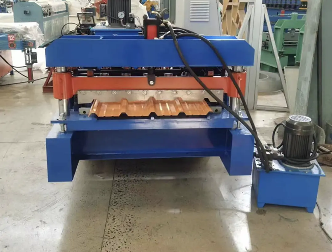 Roof Panel Roll Forming Machine in Dominican Republic