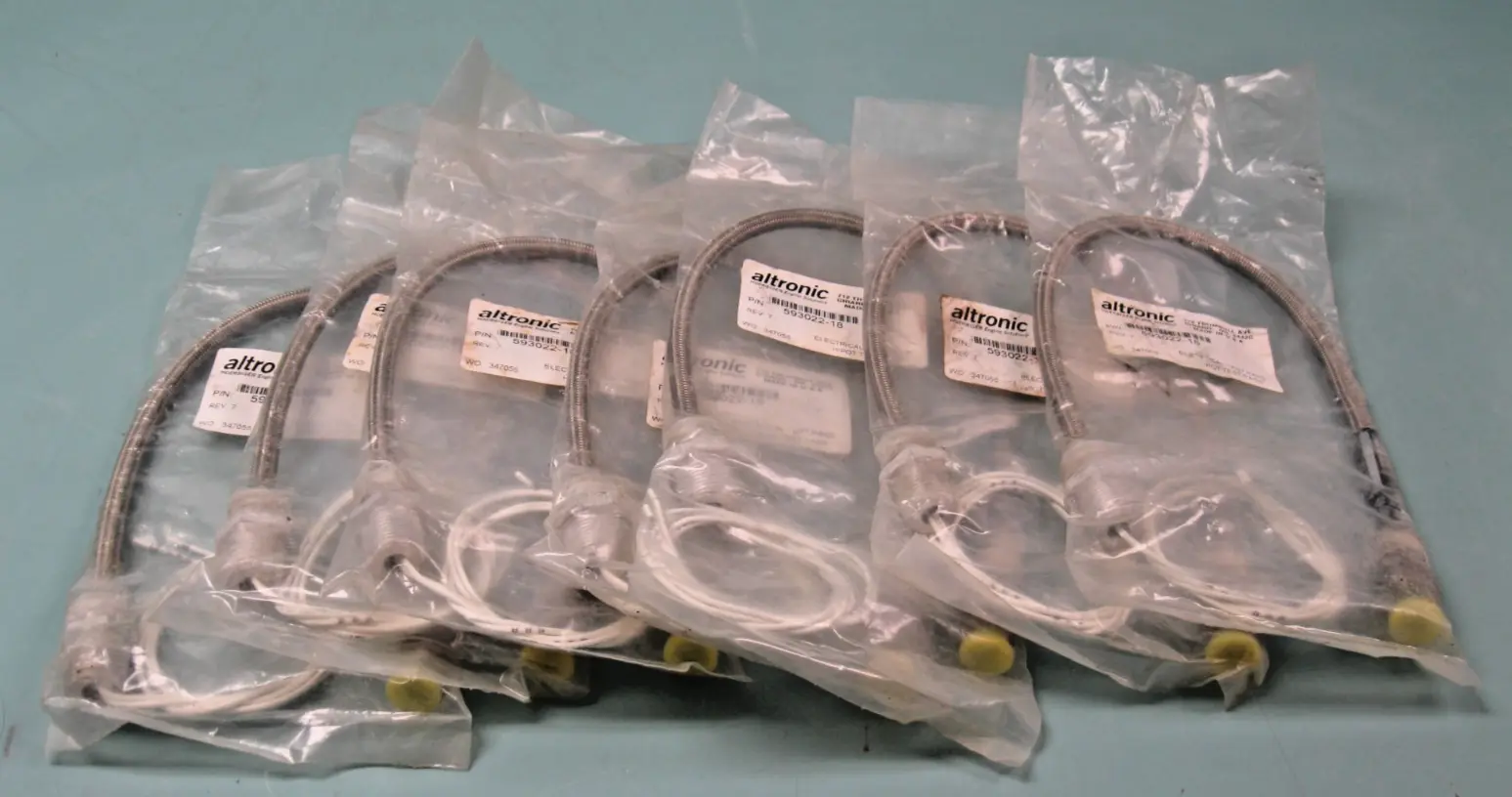 Lot (7) Altronic 593022-18 Cable Assembly NEW D14