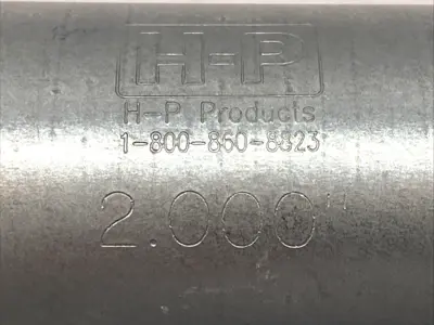 USED H-P TUBE COMPRESSION COUPLING 2" OD 4" LENGTH