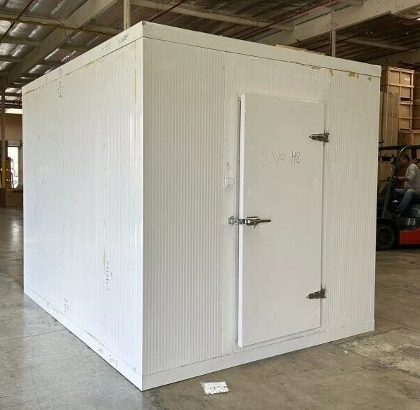 171-0081 8’ x 10’ Walk In Freezer Box with Floor